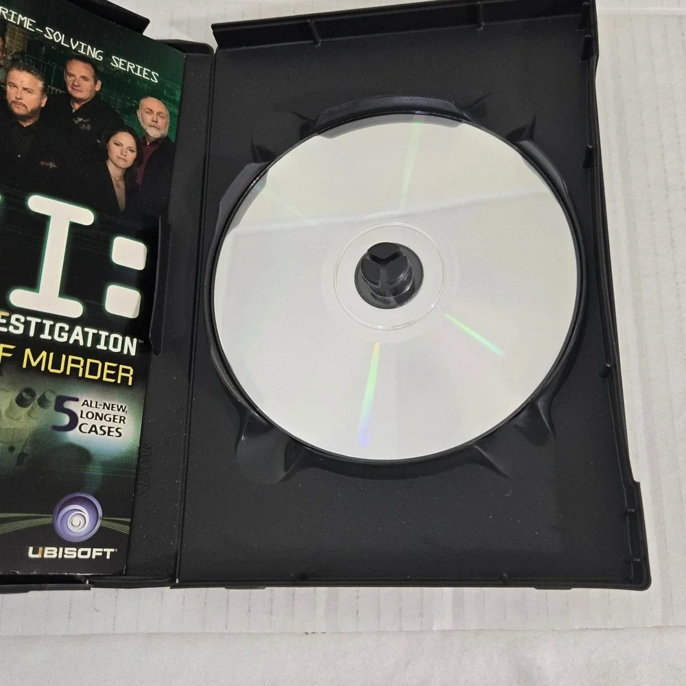 CSI 3 Dimensions of Murder PC Game 2006 Vintage CD ROM Telltale Ubisoft